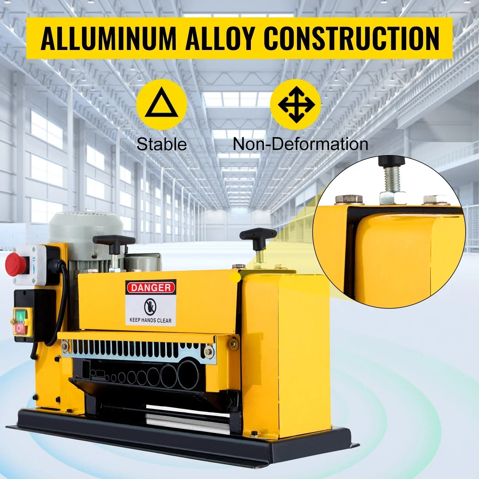 Электрическая машина для зачистки проводов VEVOR 370 Вт