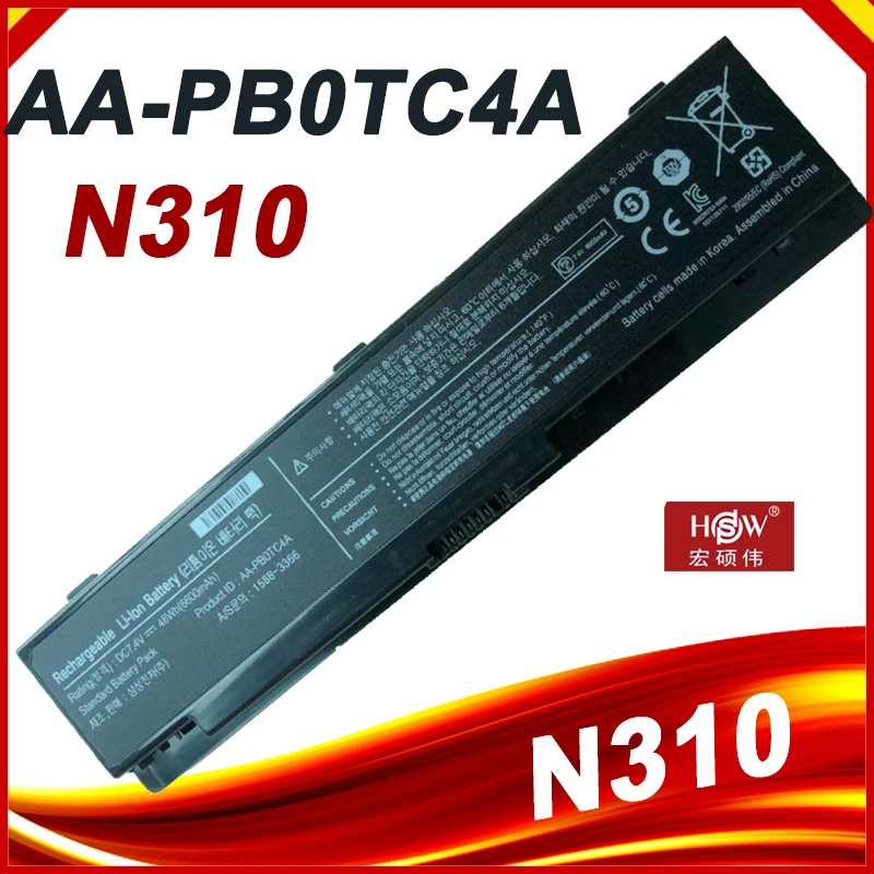 Аккумулятор для SAMSUNG 300U 300U1A NP300U N300U1A 305U1Z NP305U NP305U1A NP305U1Z N308 N310 N311 N315 X118 | Компьютеры и