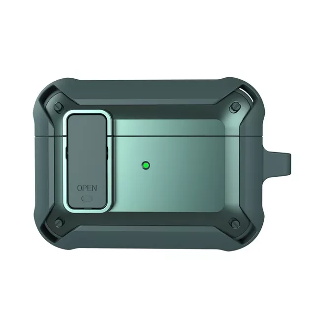 

3 Чехол, новинка 2022, зеркальный защитный чехол для наушников Apple 3-го поколения с крючком-пряжкой