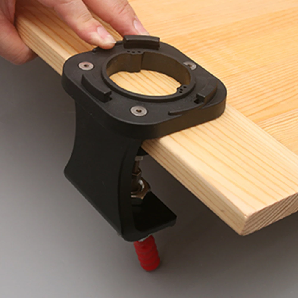 

Woodworking Hole Drilling Guide Locator Kit Woodworking DIY Tools Hole Opener Template for Opener Template Door Cabinets