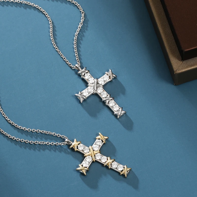 

S925 Sterling Silver Necklaces Zircon Pendant Necklace S925 Sterling Silver High Quality Jewelry Gifts