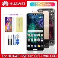 tested huawei p20 pro lcd display 6 1 touch screen digitizer assembly replacement clt l04 clt l09 l29 for huawei p20pro screen