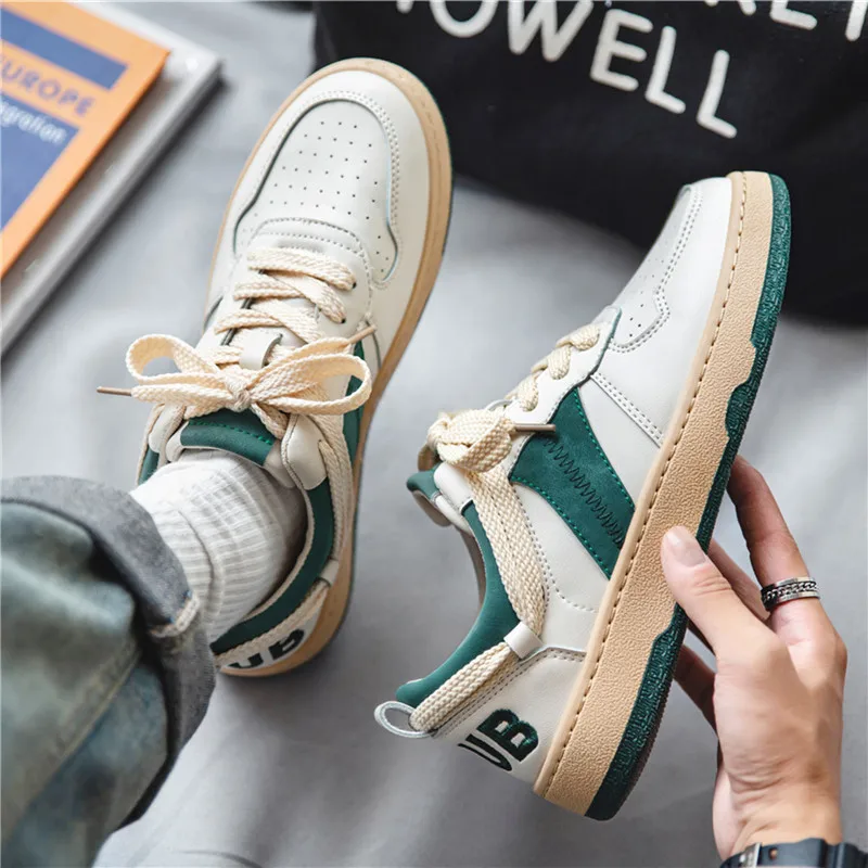 

Fashion shoes niche design Japanese men's small white shoes autumn sports casual men's shoes board shoes sneakers for men