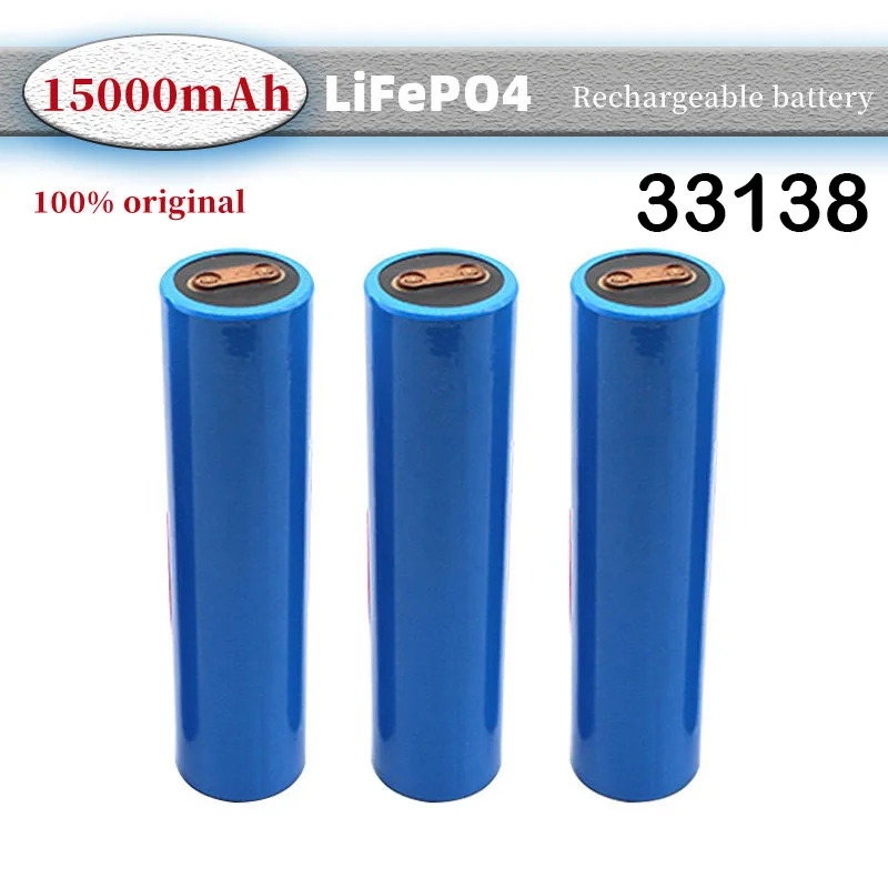 

33138 Lifepo4 Lithium Batteries 3.2v 15ah Rechargeable Battery For DIY 12v 24v E Bike E-scooter Power Tools Battery Pack Parts