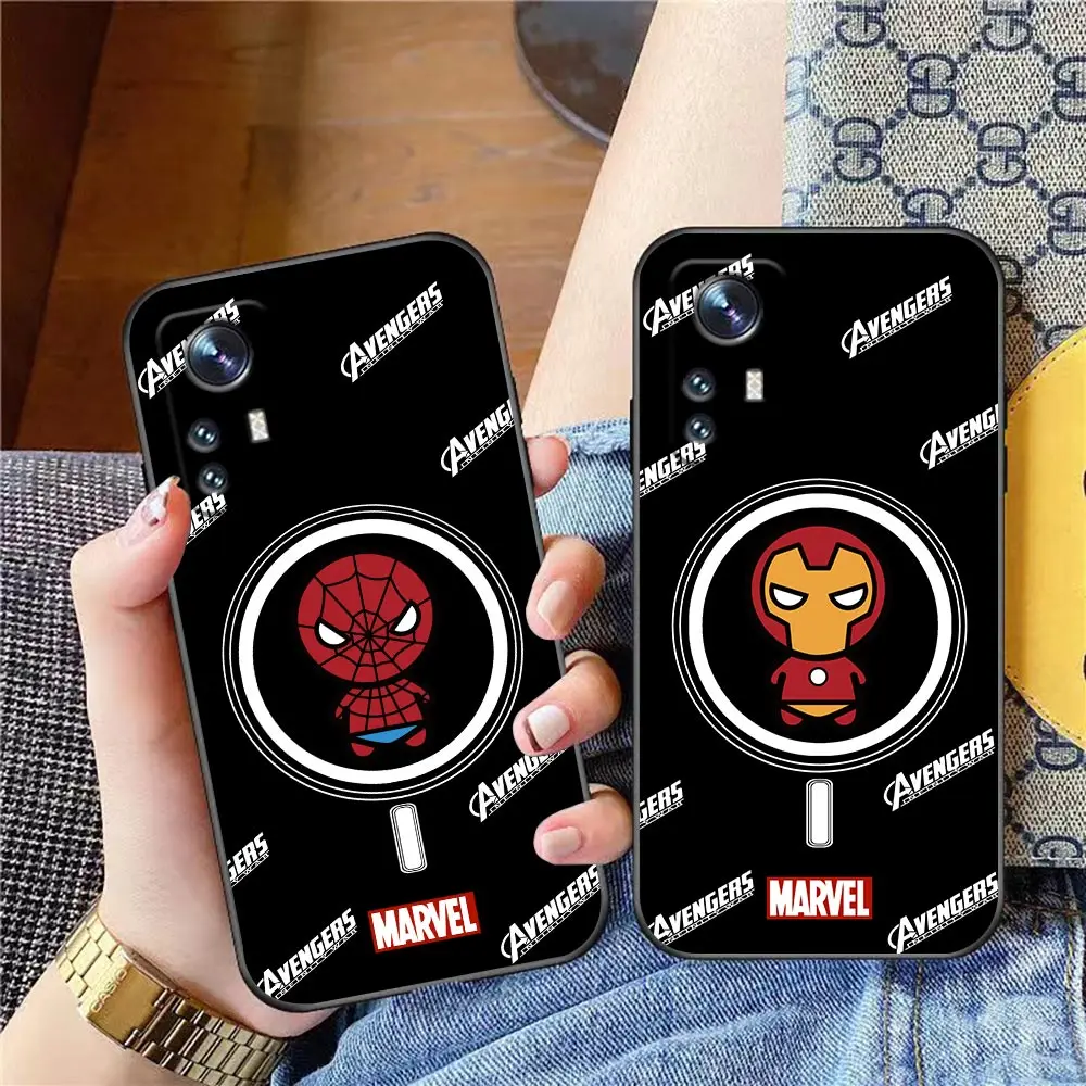 

Marvel Comics Heros Avengers Cover Case For Xiaomi 11 11X 11T 12 12X Poco F1 X3 M3 F3 GT M4 X4 NFC Pro Lite 5G NE Carcasa Case