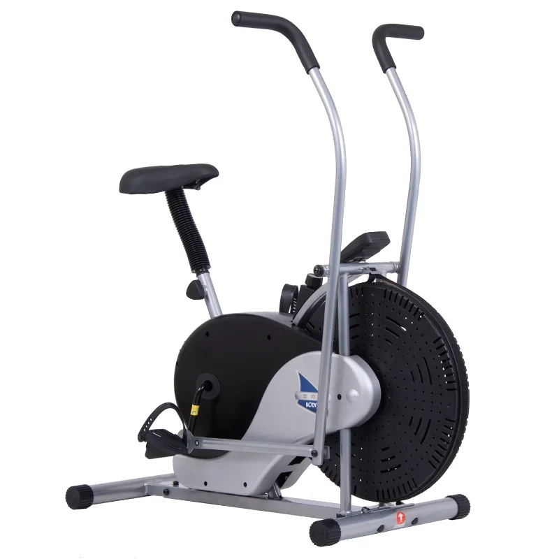 

Body Rider® Exercise Upright Stationary Fan Bike with Updated Softer and Adjustable Seat for Home Gym Cardio BRF700