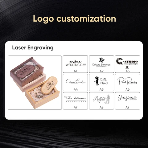 JASTER Деревянные флэш-накопители USB 2.0 128 ГБ 64 ГБ с акриловой крышкой, свадебный подарок, ручка-накопитель 32 ГБ, бесплатный индивидуальный логотип, карта памяти U Disk