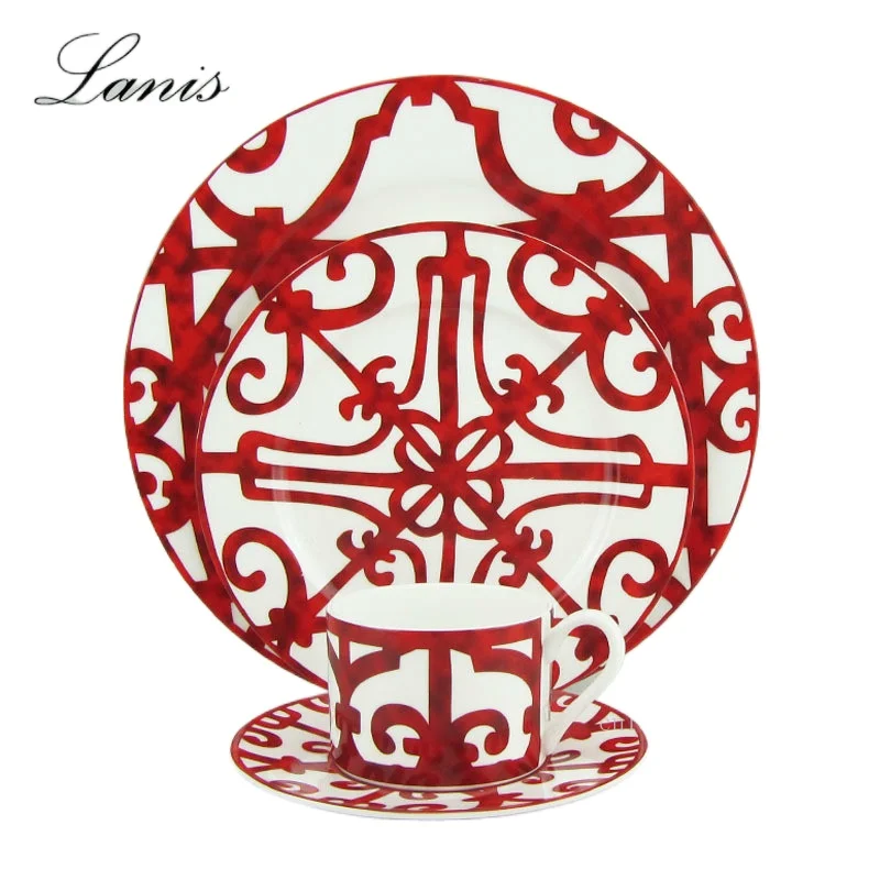 Китайская керамическая тарелка для ресторана