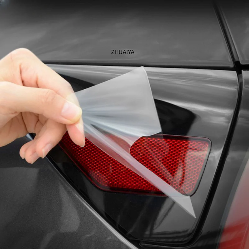

ZHUAIYA Tesla Model 3 Y Penutup Port Pengisian Daya Film Pelindung PPF Film Warna Antigores Aksesori Modifikasi Eksterior