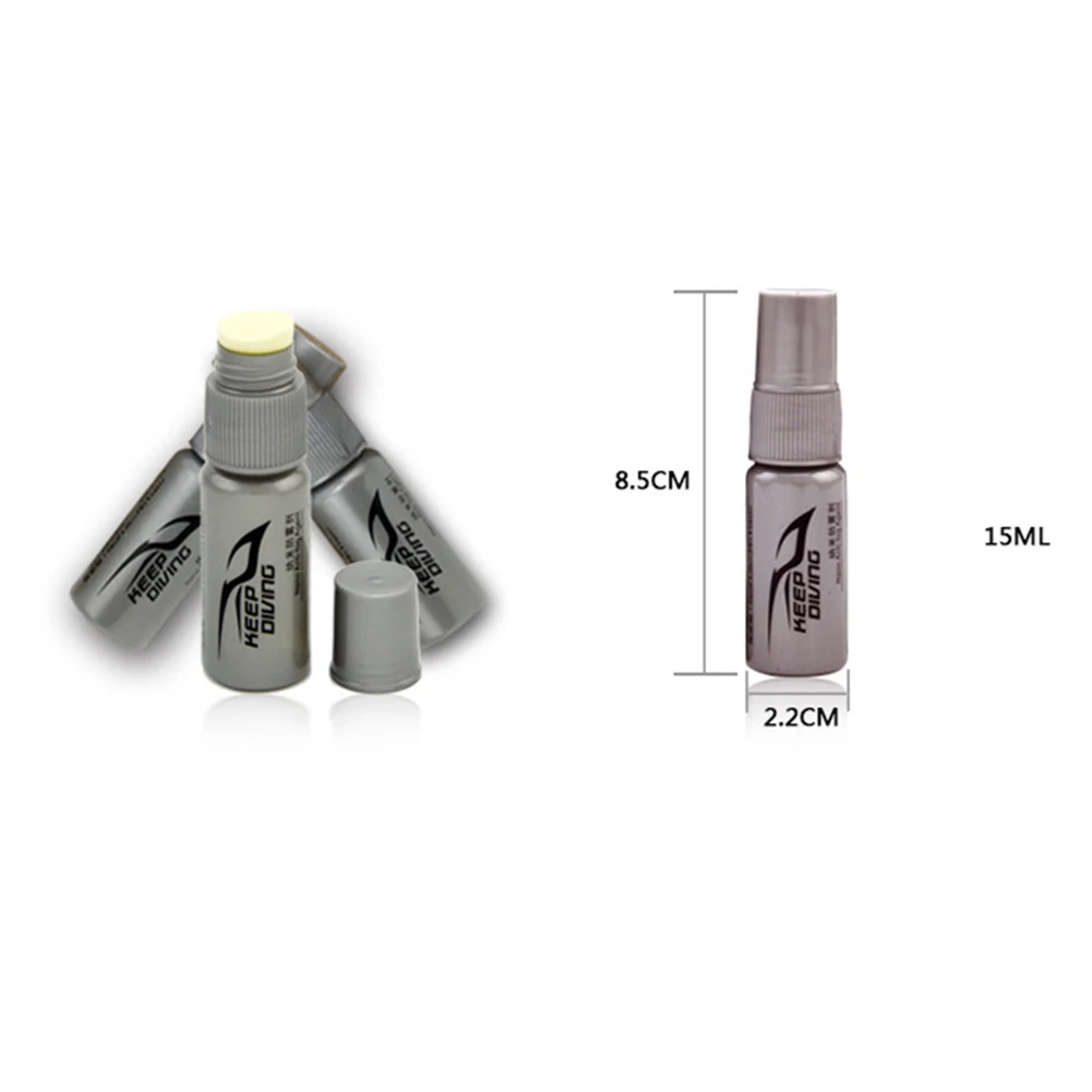 

15ml/bottle General Solid Antifogging Agent For Glass Swimming Diving Goggle Coated Mirror Swimming Goggle
