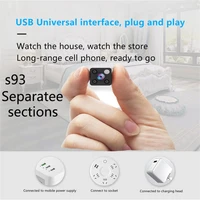 s93 mini 1080p wireless camera night vision motion detection remote playback ai monitoring built in battery monitor camcorder