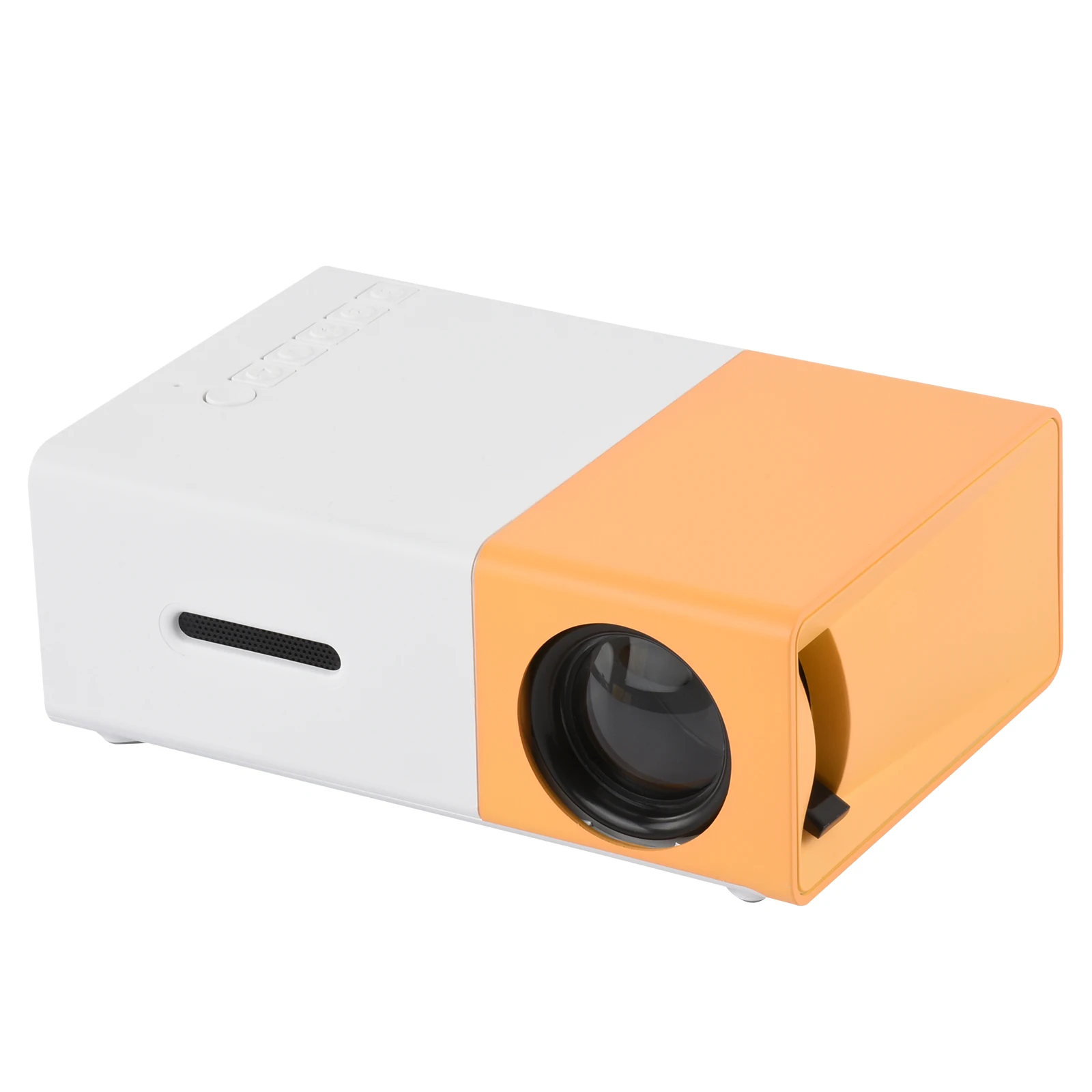 

YG300 Mini Projector LED HD Hdmi-compatible USB Beamer lumen Audio Portable USB Audio Home Media Player Projector