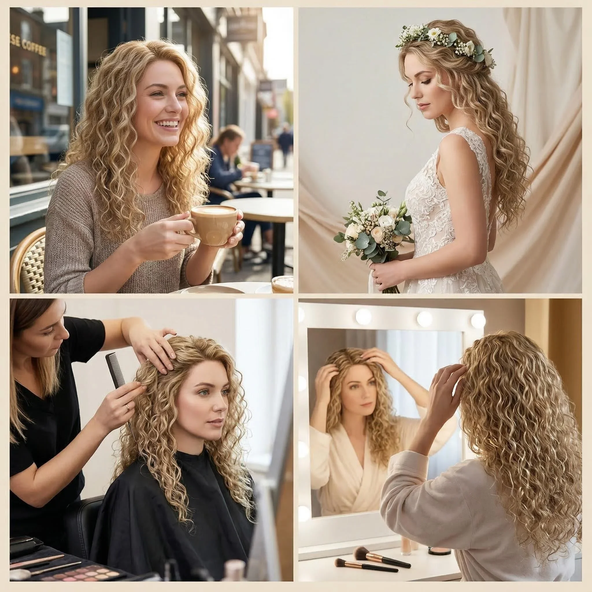 Фото Накладка из натуральных волос Реми, швейцарское кружево, 13x14 см, 10 дюймов, глубокая волна, ручная работа, цвет на выбор. # 1B P18-613 Оптовая продажа №2