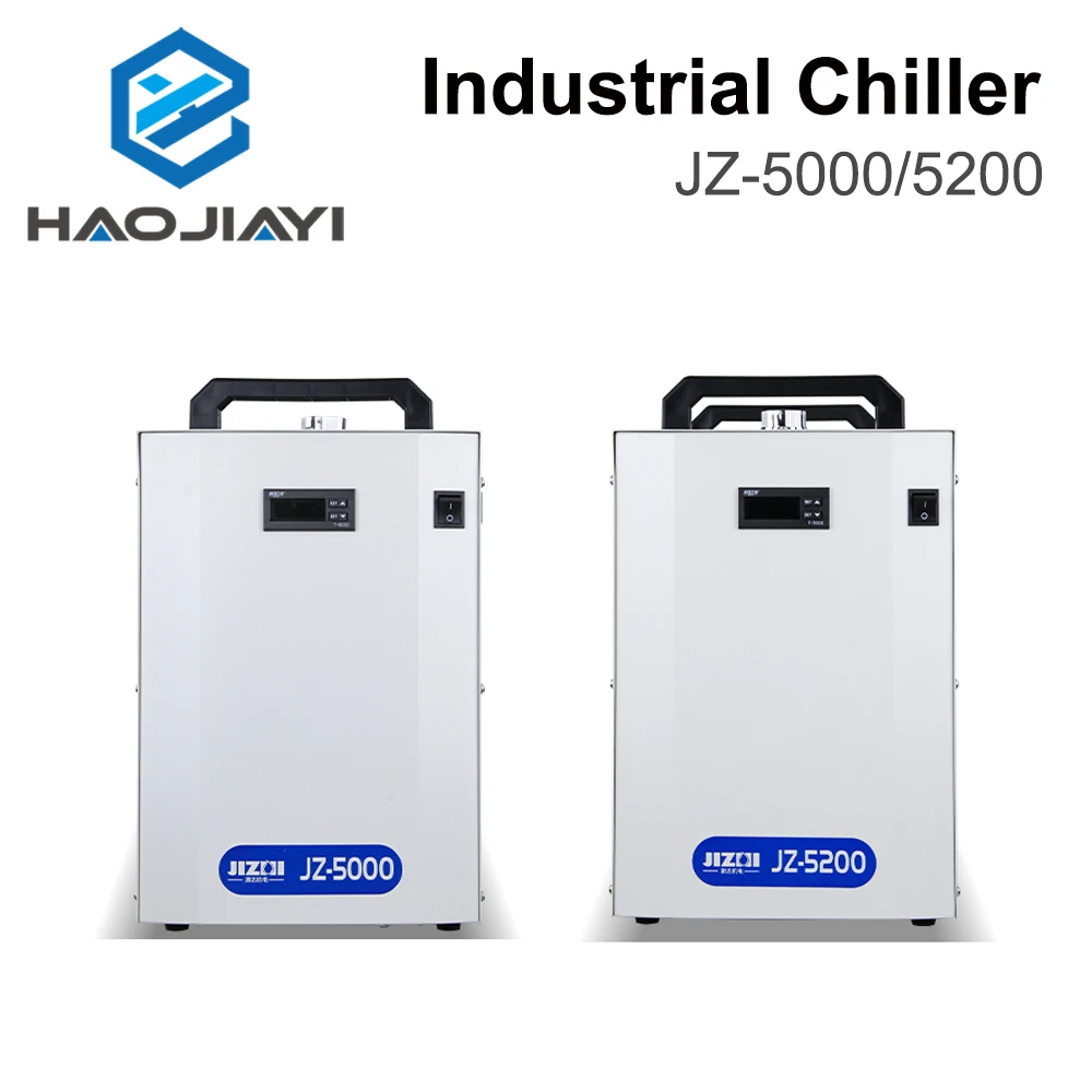 JZ-5000/5200 промышленный охладитель воды для CO2 лазерной гравировки и резки