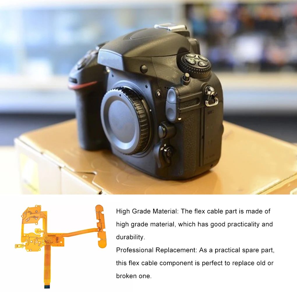 

Keyboard Flex Cable Rear Back Cover Part Kit Replacement for D800