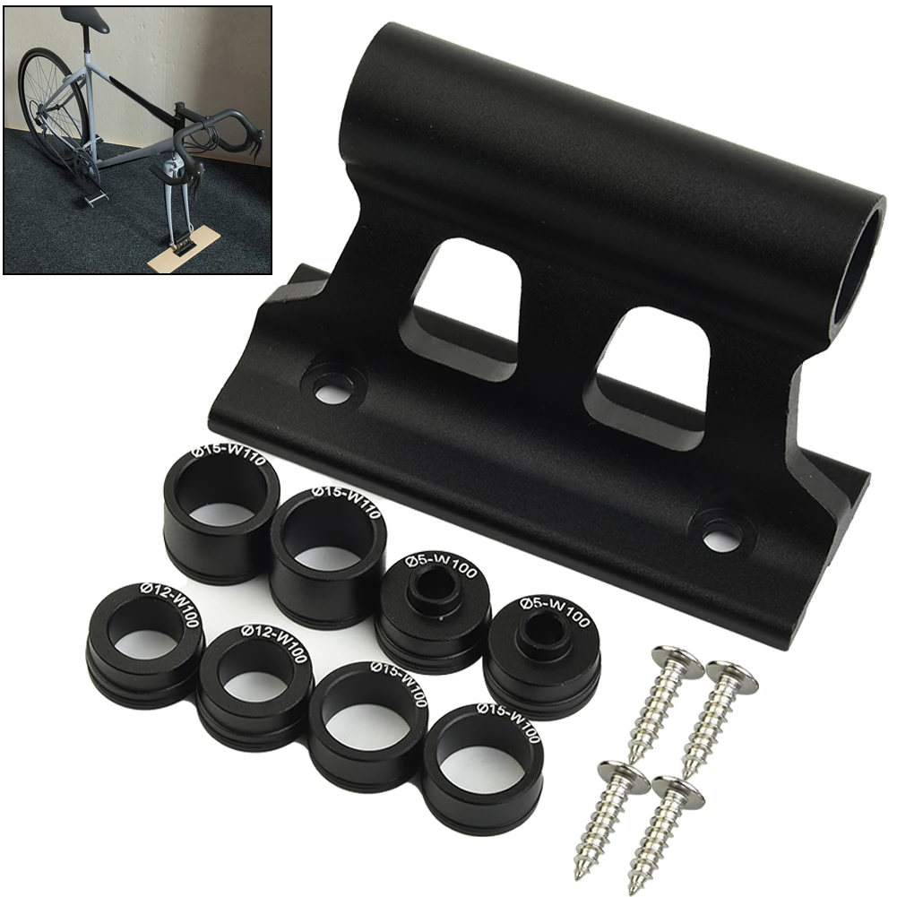 

Bicycle Bike Quick Release Thru Axle Fork Mount Type Rack For Car Roof Mount Fits 100/110mm Width Quick Release Thru Axle Fork