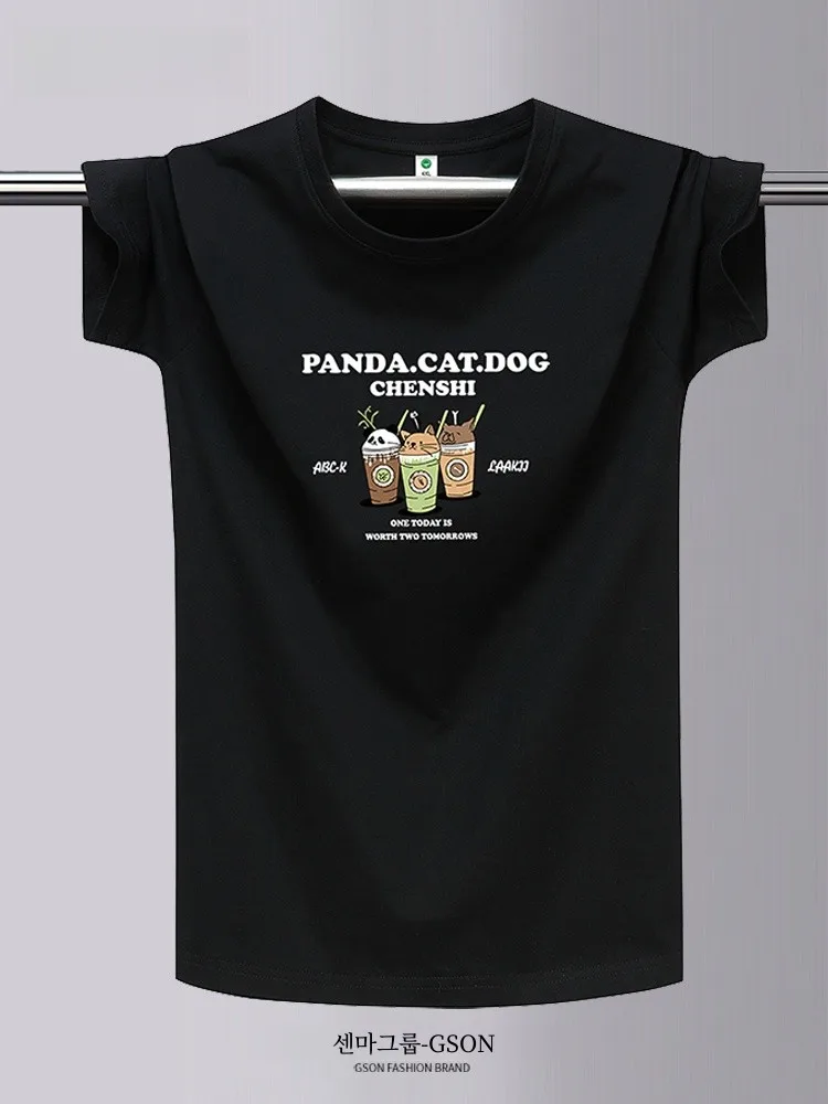 Новая летняя футболка Senma up Gson с короткими рукавами мужская молодежная свободная