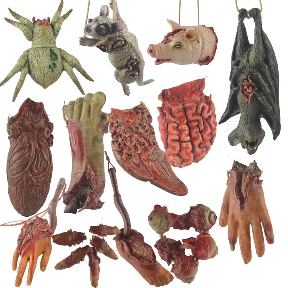 

Реквизит для Хэллоуина с кровью, искусственные страшные сломанные руки летучая мышь, украшение для ног, дом с привидениями, классическое украшение на Хэллоуин, декор вампира