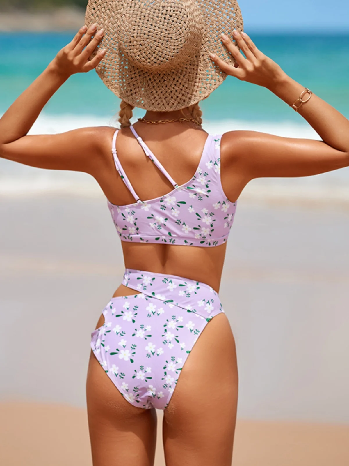 2025 бикини женские европейские и американские сексуальные новые купальники с