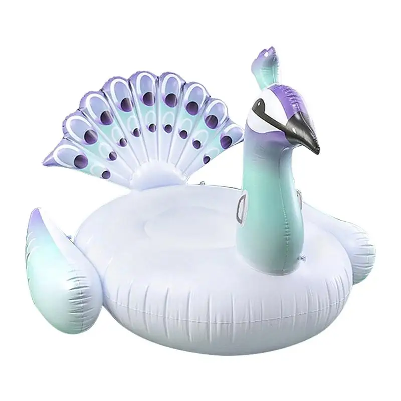 

Peacocks Inflatable Pool Float Circle Swimming Ring For Kids Adults Giant Swimming Floats Air Mattress Beach Party Pool Toys