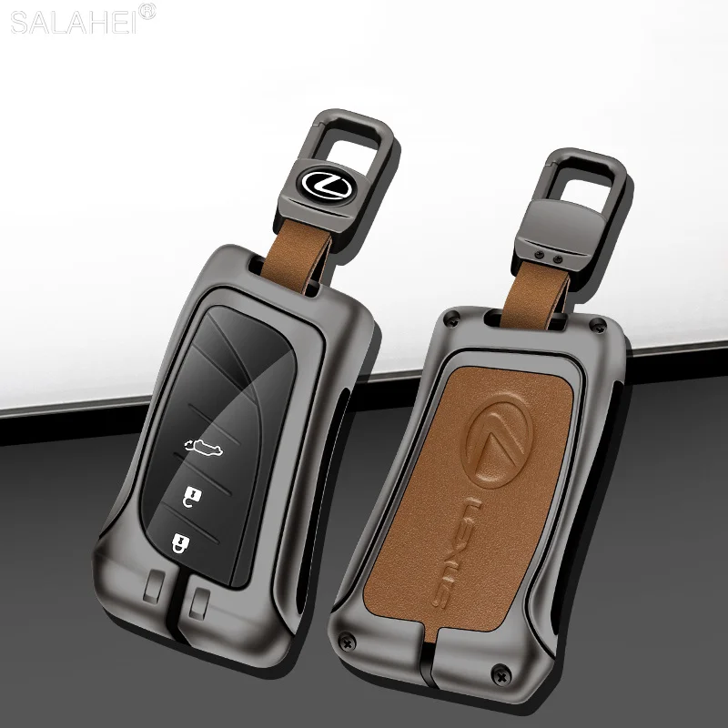 

Zinc Alloy Car Key Fob Case Cover Shell For Lexus NX ES UX US RC LX GX IS RX 200 250h 350h LS 450h 260h 300h UX200 Accessories