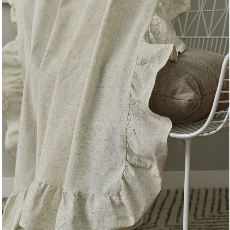 Новый скандинавский простой бамбуковый светильник с воланами роскошная