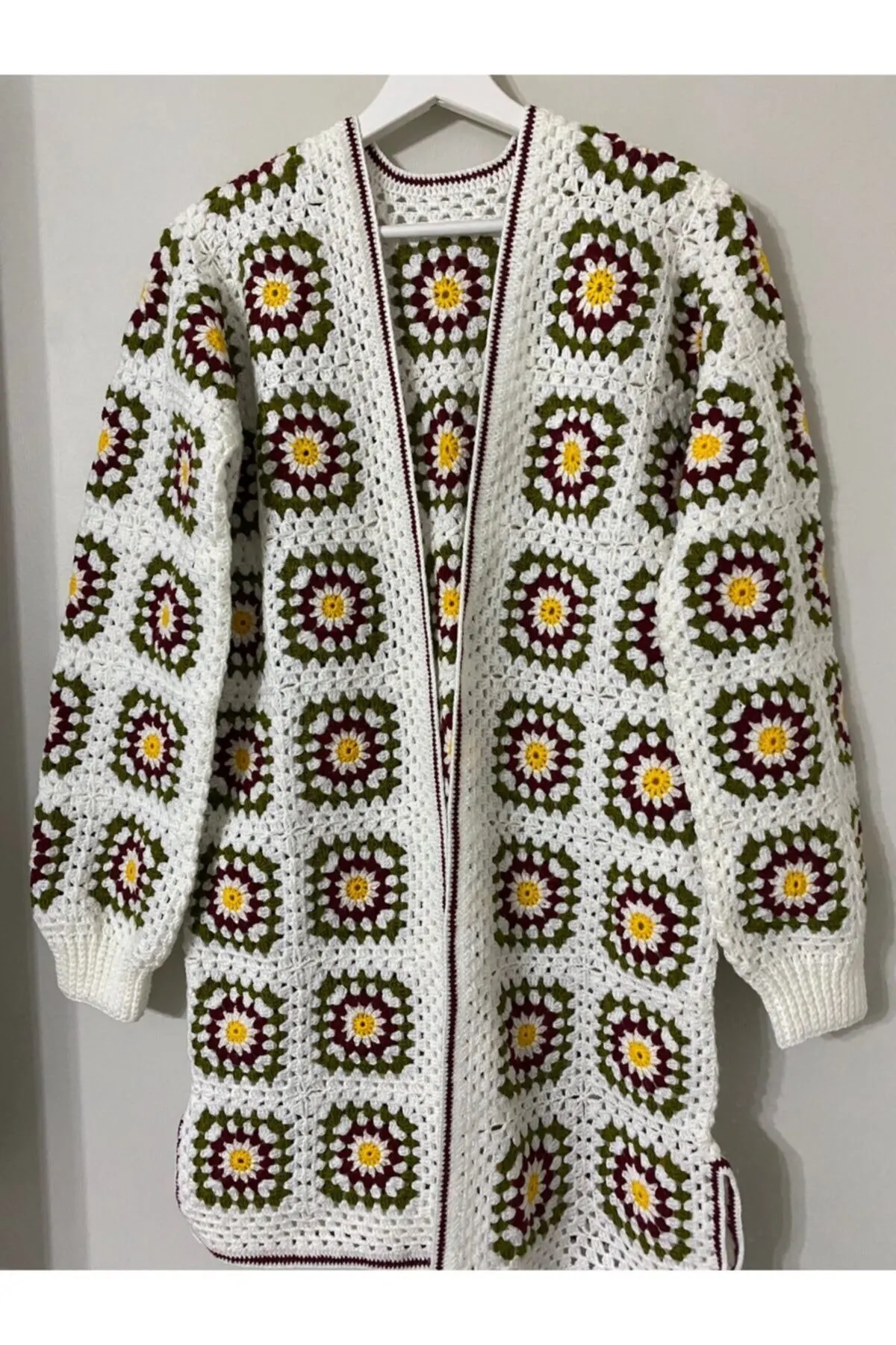 

Women's Cardigan Hand Knitted Casual Knitted High Quality Fashion Cardigan Sweaters Loose Sweater Jumper