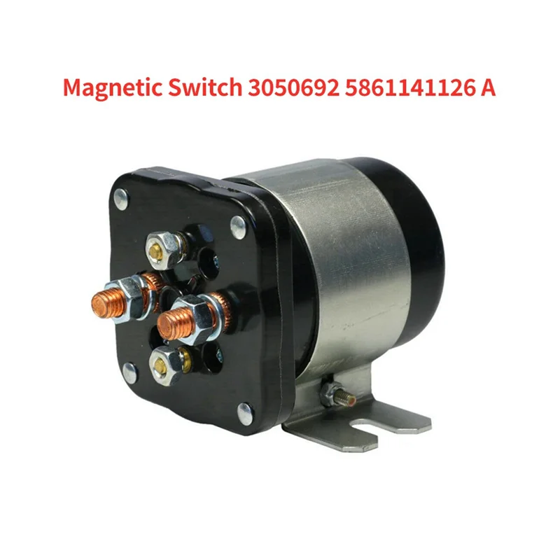 12 В 200 А 4-контактный электромагнитный релейный переключатель с плоским