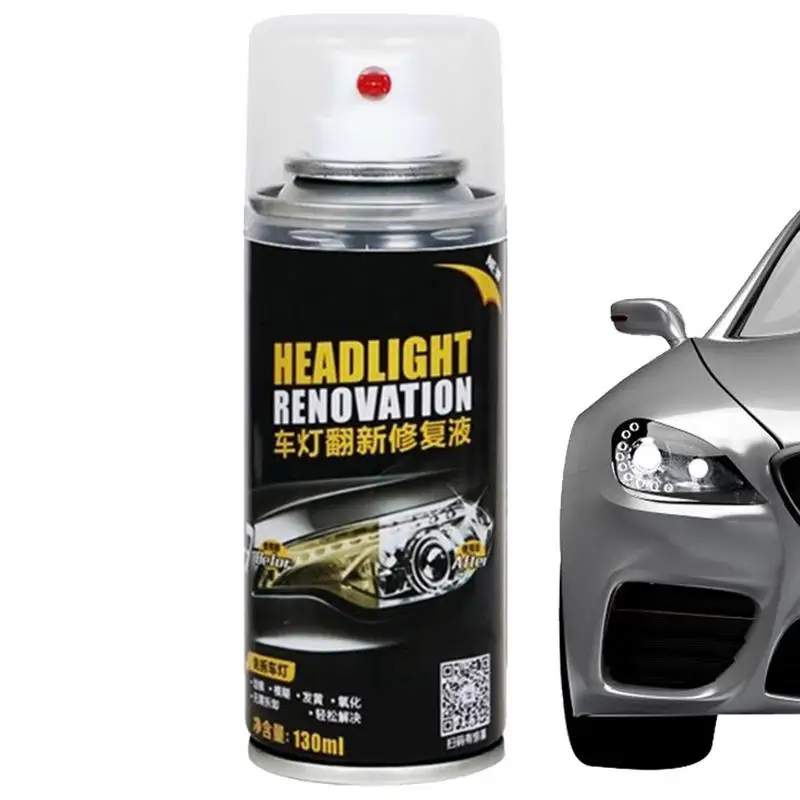 

Car Headlight Cleaner Auto Headlamp Restoration Liquid Vehicle Restore And Protect Tools Clearer Headlights In Easy Steps