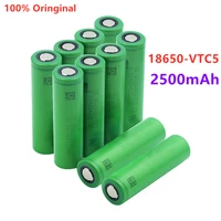 100 original 3 7v volt rechargeable us18650 vtc5 2500mah vtc5 18650 battery replacement 3 7v 2500mah 18650 batteries
