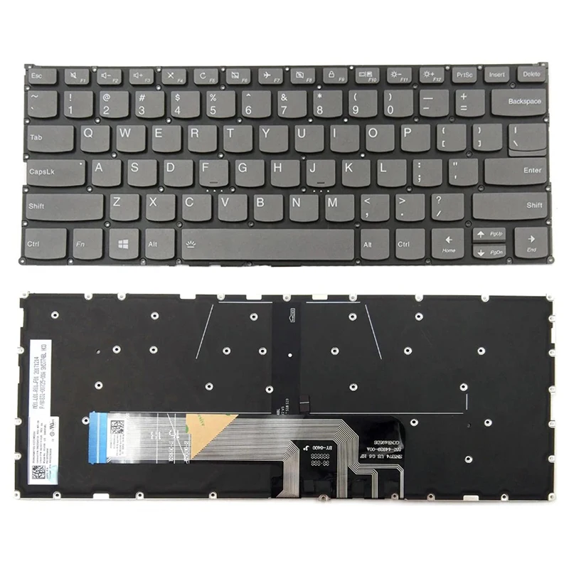 

New For Lenovo Flex 6-14IKB 6-14ARR Yoga 530-14IKB 530-14A 730-13IKB 730-13IWL 730-15IKB 730-15IWL US Keyboard With Backlit