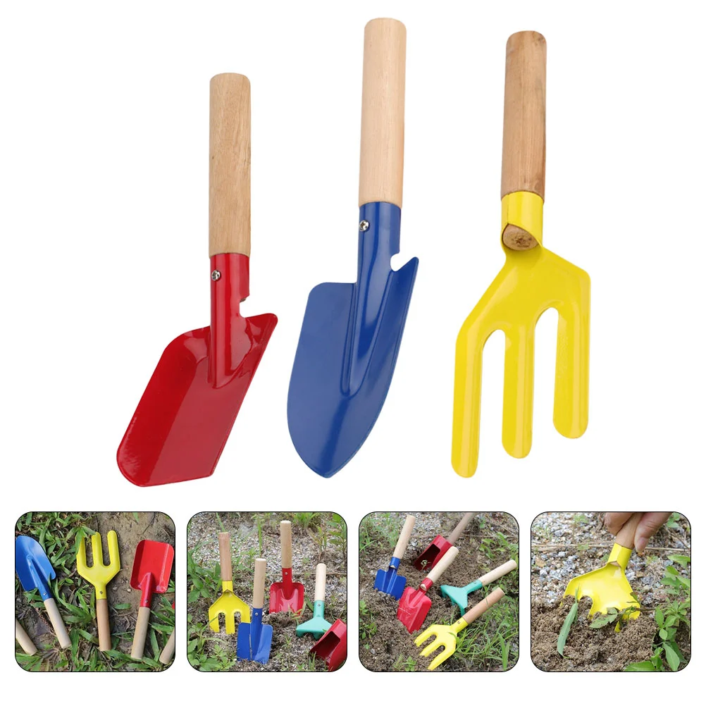 

3pcs Gardening Small Garden Trowel Weeding Metal for Gardening