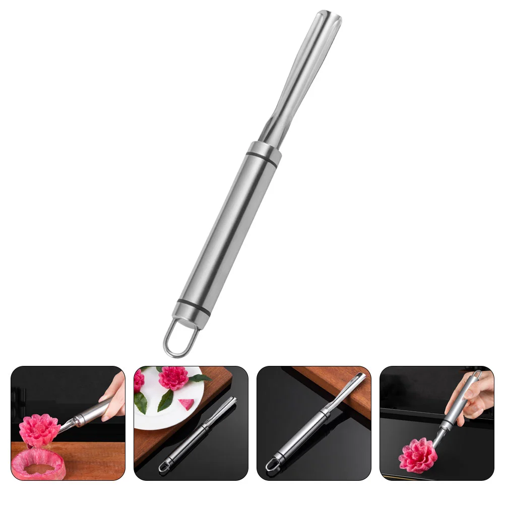 Нержавеющая сталь инструменты для резьбы по фруктам и овощам вырезанные DIY