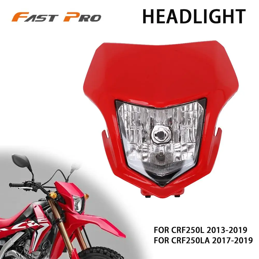 

Фара, фара, аксессуары для мотоциклов для HONDA CRF250L 2013-2019 CRF250LA 2017-2019 CRF 250L 250LA Dirt Bike