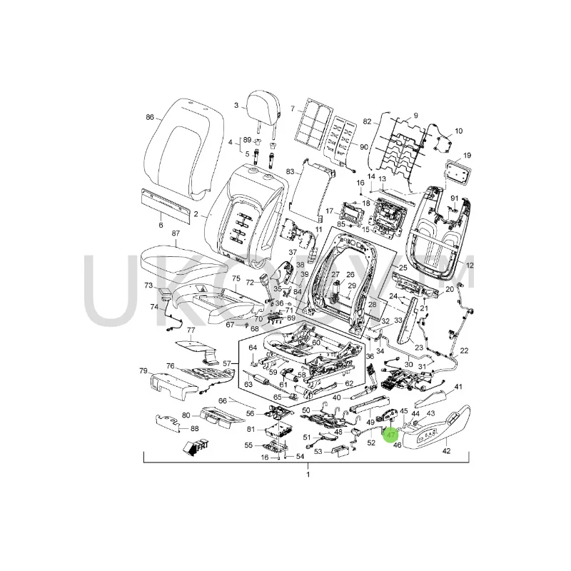 23247095 23247096 подходит для Bu ic k LaCrosse Ca di ll ac XTS/CTS Левый переключатель переднего