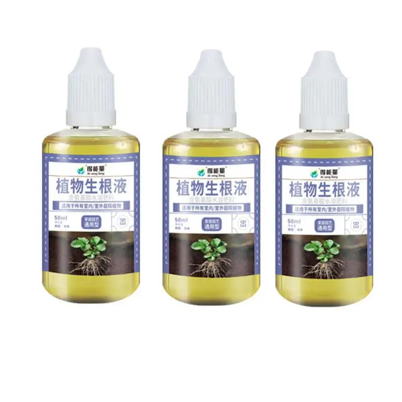 Root Booster For Plants High-Performing Organic Plant And Tree Root Stimulator 50ml Organic Liquid Tree Root Stimulator For