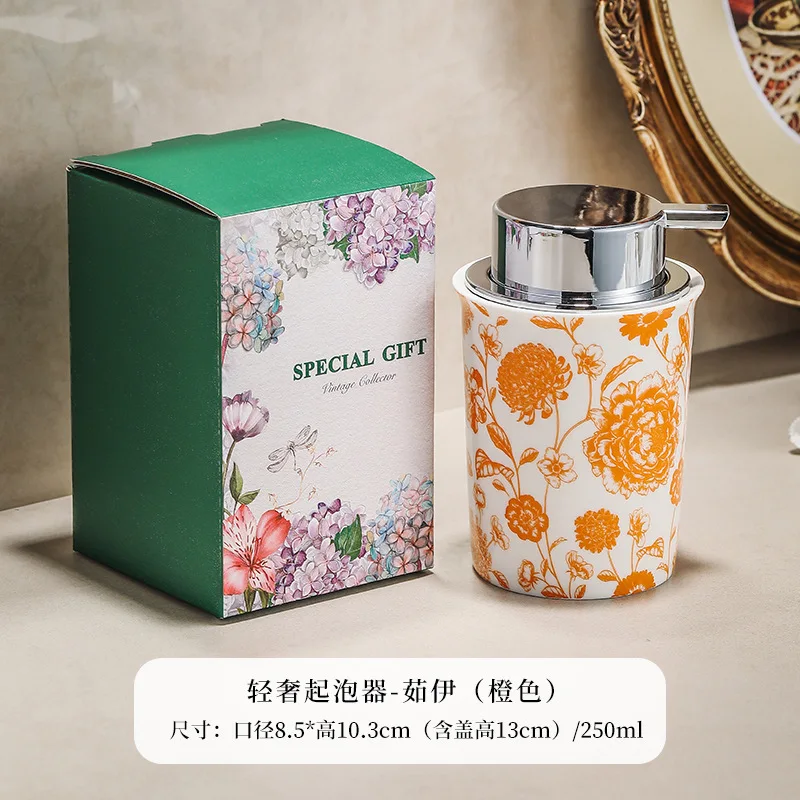 

Кrusoal керамический цветочный дозатор для мыла