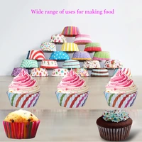 100 pack cake liners cupcake baking kitchen accessories birthday party cake stand cup decorating tools