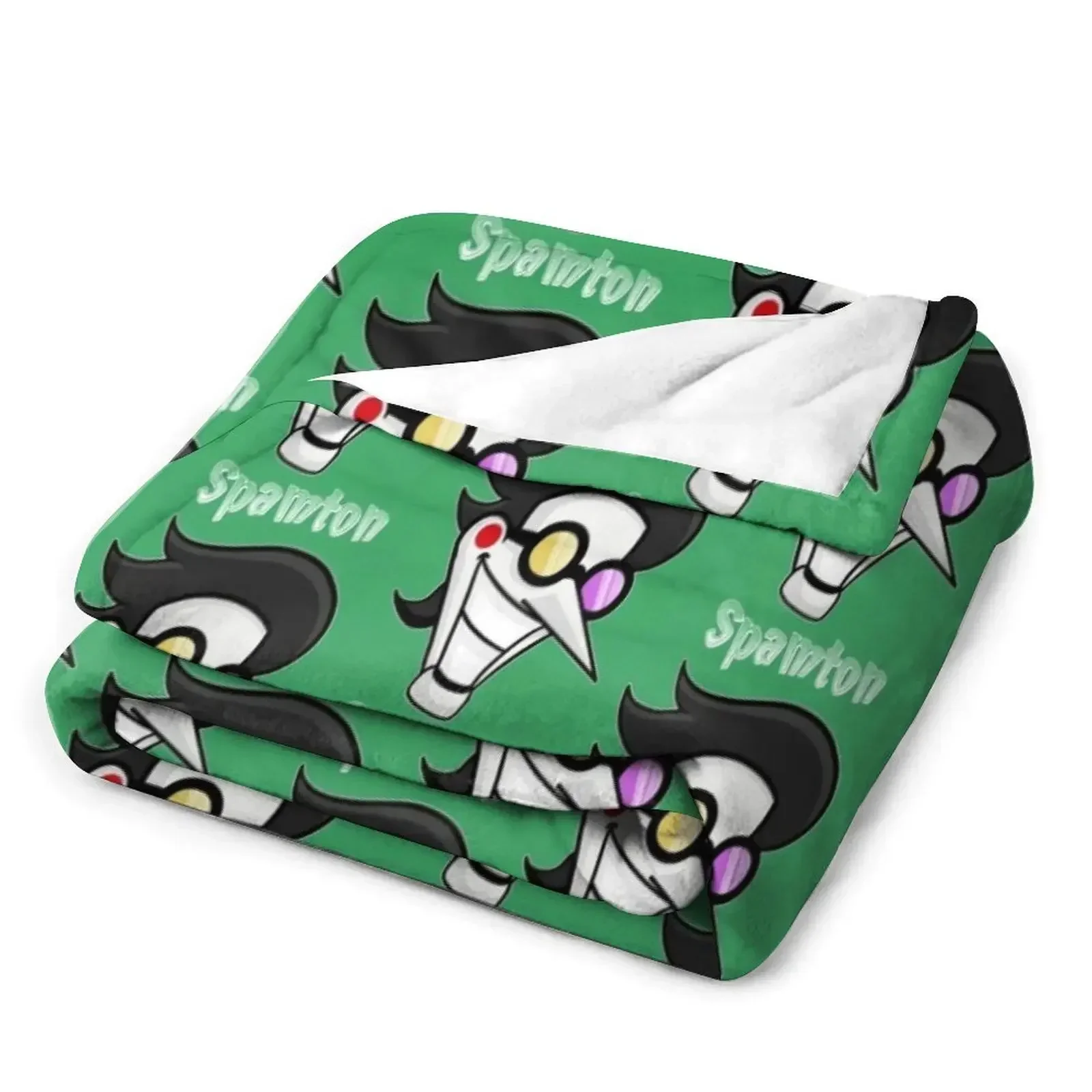 Дизайнерское одеяло Deltarune Spamton милые клетчатые одеяла