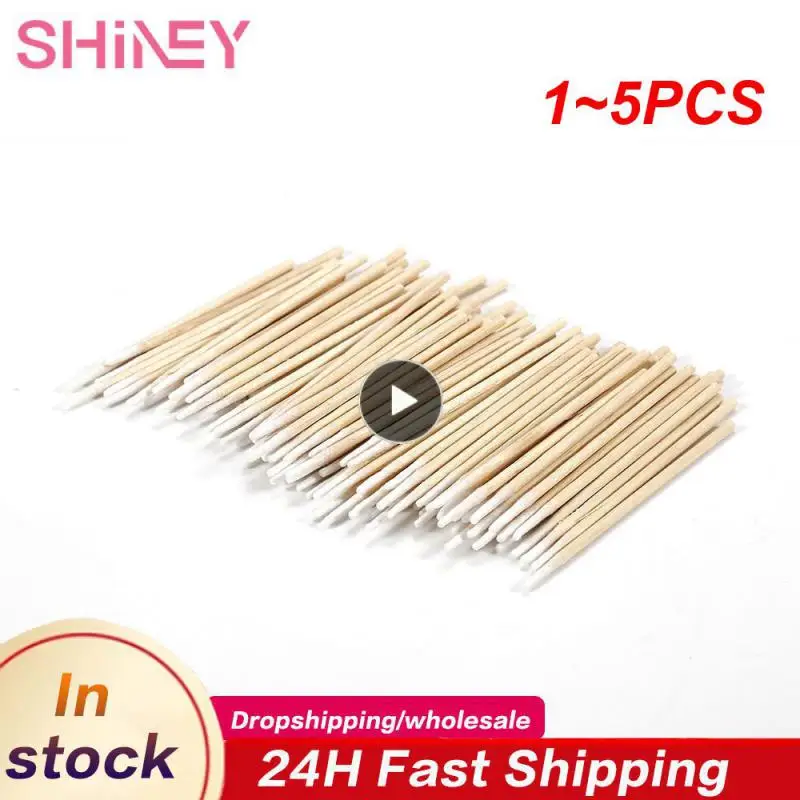 

1~5PCS ELECOOLCotton Swab Buds Sticks with Mini Pointed Tip head Abacterial Accessories 7cm