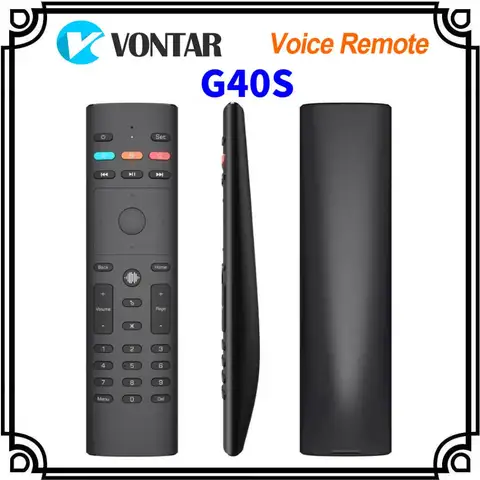 G40S Voice Remote Control Air Mouse беспроводная мини-мышь с ИК-обучением для Android TV Box PC