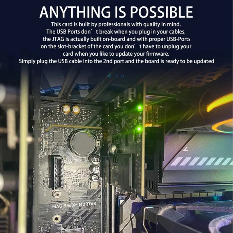 Плата MVP DMA карта захвата доступа к прямой памяти + прошивка серебряного экрана на