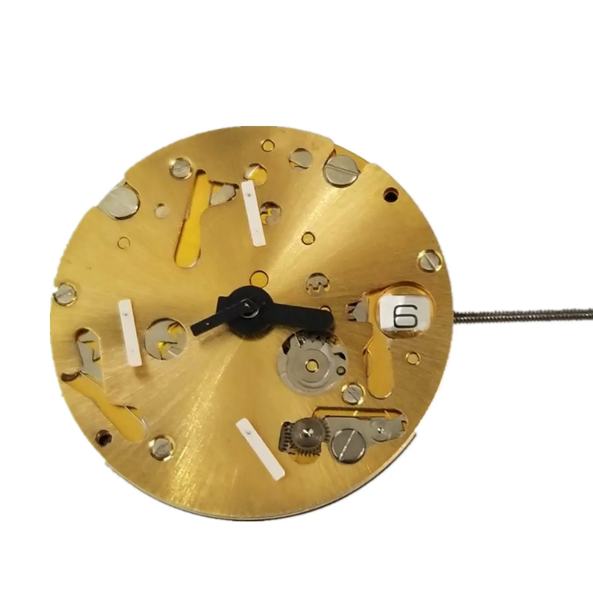 

6 Hands Date @3 Quartz Watch Movement With Battery Replacement Parts For ISA 9232 Watchmaker Kit
