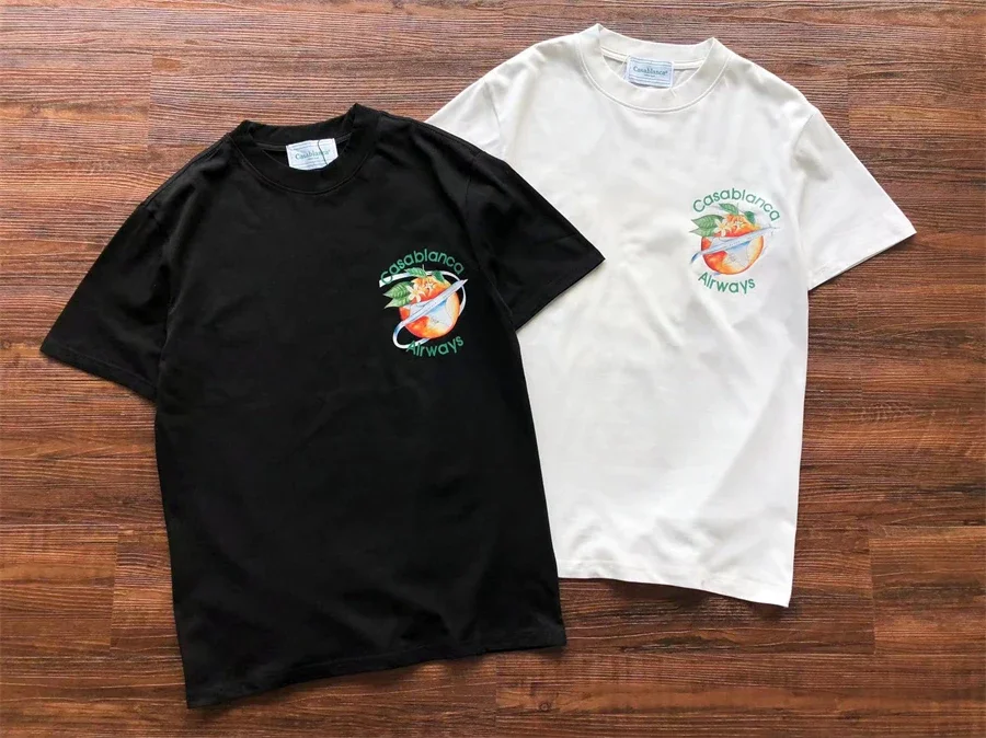 

Футболка женская/мужская с коротким рукавом и принтом самолета