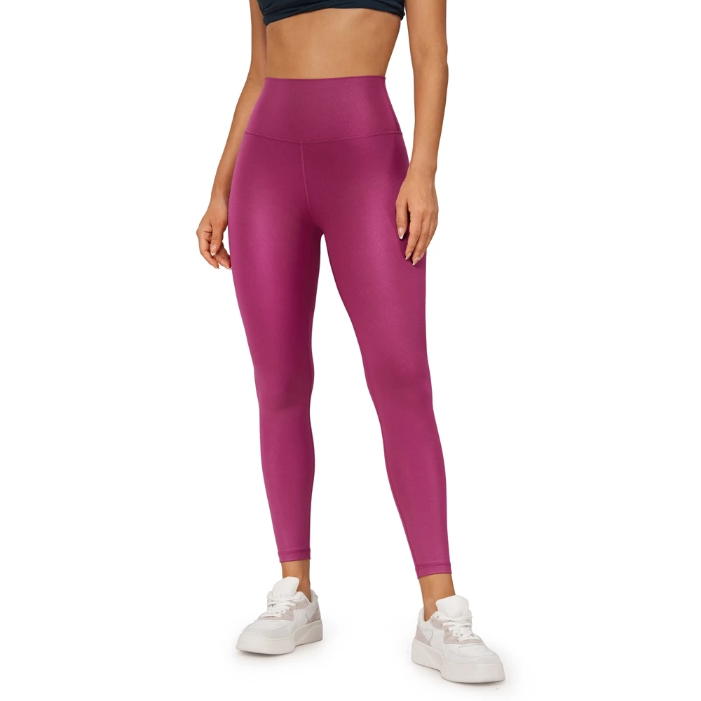 Женские леггинсы SYROKAN из искусственной кожи с матовым покрытием текстурные для