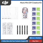 Мини-наклейки DJI Mavic DIY имеют пустые оболочки и красочные маркеры позволяют пользователям персонализировать их Mavic Mini