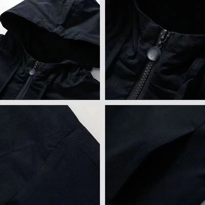 2022 Autumn Men's Golf Wear Malbon Golf Jackets Blouse Windbreaker Fashion Casual Hooded Jackets J.LINDEBERG Golf Clothes Men