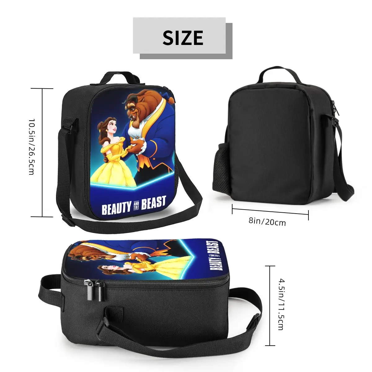 Индивидуальная Изолированная женская сумка для ланча с изображением красавицы и