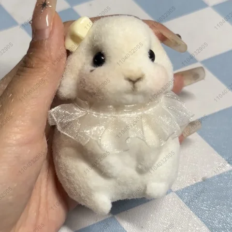 Кролик-кролик Taba Squishy, силиконовый милый кролик, игрушка Mochi ручной работы, сжимаемая игрушка, ручная расслабляющая игрушка для снятия стресса, подарок