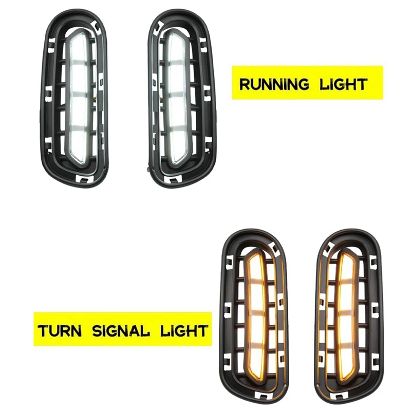 Автомобильные дневные ходовые огни DRL противотуманные фары на передний бампер